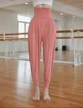 Women’s Ballroom & Fitness Dance Pants– High-Waisted
