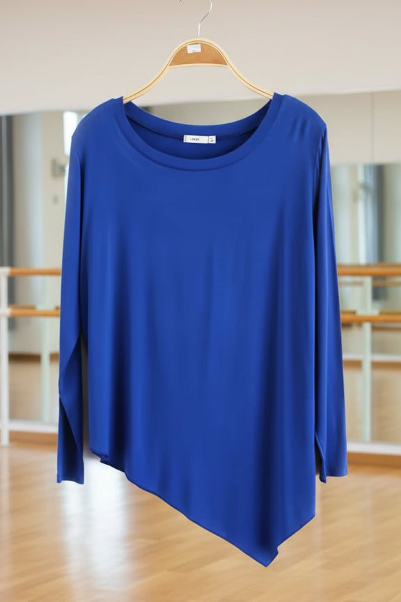 Men's Latin Dance Top | Avant-Garde Loose Ballroom Shirt