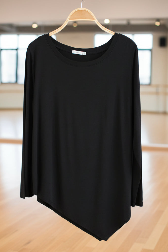 Men's Latin Dance Top | Avant-Garde Loose Ballroom Shirt